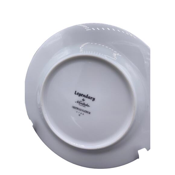 Set of 6 VTG Legendary by Noritake Philippines Crestwood 4166 bread Plates - Picture 4 of 5
